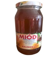Lesný malinový med 2023 téglik 1,2 kg medu Lesný malinový med 2023 téglik 1,2 kg medu