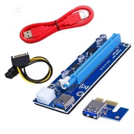 Riser rev 006C USB 3.0 PCI-E 1x-16x 6PIN SATA Riser rev 006C USB 3.0 PCI-E 1x-16x 6PIN SATA