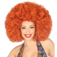 AFRO Parochňa ČERVENÉ KUČERKY BÚRNE VLASY AFRO Parochňa ČERVENÉ KUČERKY BÚRNE VLASY