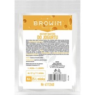 Lyofilizované bakteriálne kultúry pre jogurt pre 25 l mlieka Browin 411240