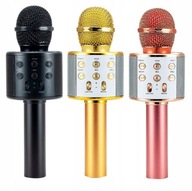 OKRUHOVÝ BEZDRÔTOVÝ KARAOKE BLUETOOTH MIKROFÓN