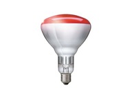 Červená výhrevná lampa Philips 250W