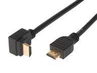 Kábel HDMI – HDMI 1.4 BLOW pod uhlom 1,5 m (2194)