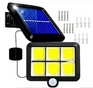 SOLÁRNA LAMPA SO SNÍMAČOM POHYBU SÚMRAK 120 LED SOLÁRNA LAMPA SO SNÍMAČOM POHYBU SÚMRAK 120 LED