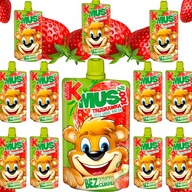 KUBUŚ Mousse 100% Jahodové jablko 100 g 12 KS KUBUŚ Mousse 100% Jahodové jablko 100 g 12 KS