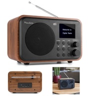 Digitálne kuchynské rádio DAB+ FM BT USB dobíjacie