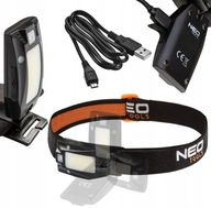 NEO USB NABÍJACIE 180LM COB LED ČELOVKA + SNÍMAČ NEO USB NABÍJACIE 180LM COB LED ČELOVKA + SNÍMAČ