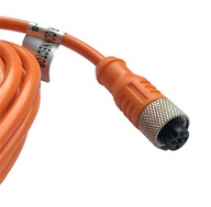 Pripojovací kábel rovný M12 4-pin 5m (RK12-S)
