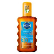 NIVEA SUN opaľovací bronzový olej SPF 30 NIVEA SUN opaľovací bronzový olej SPF 30