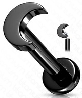 TITANIUM LABRETTE, TITANIUM G23 1,2/6/3 mm TITANIUM LABRETTE, TITANIUM G23 1,2/6/3 mm