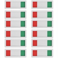 12 ks Open Slider Privacy Sign Znak práce