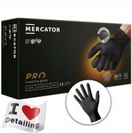 MERCATOR Gogrip Black Nitrilové rukavice veľkosť L MERCATOR Gogrip Black Nitrilové rukavice veľkosť L