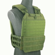 Vojenská vesta s molle laserovým nosičom plátov