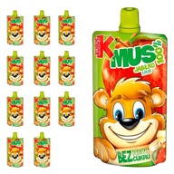 Kubuś MUS 100% jablko banán 12 x 100 g Kubuś MUS 100% jablko banán 12 x 100 g