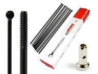 Sada 18 ks lúčov CnSpoke STD14, oceľ 262 mm Sada 18 ks lúčov CnSpoke STD14, oceľ 262 mm