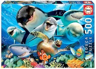 Educa Puzzle 500 ks podvodná selfie Educa Puzzle 500 ks podvodná selfie