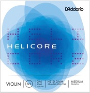 Husľové struny 3/4 D \ 'ADDARIO HELICORE KPL