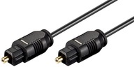 Toslink 2,2mm optický audio kábel 10m Toslink 2,2mm optický audio kábel 10m