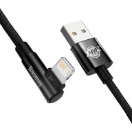 Kábel USB-A / Lightning, Baseus 2.4A 2m, prenos Kábel USB-A / Lightning, Baseus 2.4A 2m, prenos