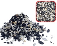 20KG ČIERNO-BIELY ČADIČOVÝ ŠTRK PRE AKVÁRIUM 2-4mm 20KG ČIERNO-BIELY ČADIČOVÝ ŠTRK PRE AKVÁRIUM 2-4mm