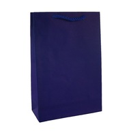 MODRÁ prestížne papierové darčekové tašky 30x9x40cm balenie 10 ks MODRÁ prestížne papierové darčekové tašky 30x9x40cm balenie 10 ks