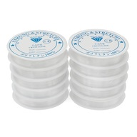 Flexibilné vlákno Silikónové gumáre 0,6 mm/10 m 10szpul Flexibilné vlákno Silikónové gumáre 0,6 mm/10 m 10szpul