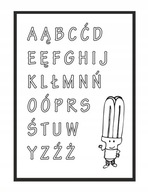 OBRAZOVÝ PLAGÁT V RÁME 33x43 cm ABC P026 OBRAZOVÝ PLAGÁT V RÁME 33x43 cm ABC P026