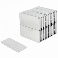 NEODYMOVÝ MAGNET 20x10x1 N38 - 25 KS NEODYMOVÝ MAGNET 20x10x1 N38 - 25 KS