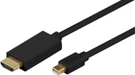 MicroConnect Mini Displayport-HDMI M-M 5m MicroConnect Mini Displayport-HDMI M-M 5m