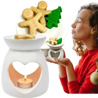KERAMICKÝ VOŇANÝ KRB PRE SRDCE AROMATERAPIA OLEJE BEZPLATNÉ VOSY 24H KERAMICKÝ VOŇANÝ KRB PRE SRDCE AROMATERAPIA OLEJE BEZPLATNÉ VOSY 24H