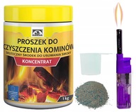 ČISTENIE KOMÍNA PRÁŠKOVÉ ODSTRAŇOVANIE SAZE HANSA SET 1kg