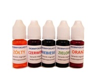 Sada farbív migrade. pre mydlá 5x10 ml Sada farbív migrade. pre mydlá 5x10 ml