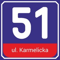 Tabuľka domového čísla - na fasádu 26x26 cm KOMPOZIT Tabuľka domového čísla - na fasádu 26x26 cm KOMPOZIT