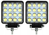 PRACOVNÁ LAMPA 16 LED HALOGEN 48W 12V 24V LED PRACOVNÁ LAMPA 16 LED HALOGEN 48W 12V 24V LED