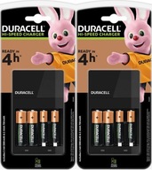 NABÍJAČKA DURACELL CEF14 + 2xAA 2xAAA x2 batérie NABÍJAČKA DURACELL CEF14 + 2xAA 2xAAA x2 batérie
