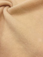 Materiál ALPACA látka na svetlý béžový kabát 0,5 Materiál ALPACA látka na svetlý béžový kabát 0,5