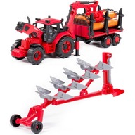TRAKTOR S NAKLADAČOM A PLUHOM NA DREVO ZADARMO POLESIE TRAKTOR S NAKLADAČOM A PLUHOM NA DREVO ZADARMO POLESIE