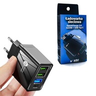 Contact Cube s 3 x USB a TYP C Quick Charge Contact Cube s 3 x USB a TYP C Quick Charge