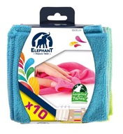 ELEPHANT sada 10 utierok z mikrovlákna ELEPHANT sada 10 utierok z mikrovlákna