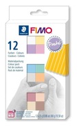 Fimo Soft 12x25g Pastelové farby