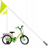 Cyklistická bezpečnostná vlajka cyklistická vlajka Cyklistická bezpečnostná vlajka cyklistická vlajka