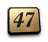 číslo ČÍSLO DVERÍ hotel 6x5 + PLEX 10 ks číslo ČÍSLO DVERÍ hotel 6x5 + PLEX 10 ks