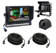 7' SPLIT monitor s DVR + bočnou a cúvacou kamerou 7' SPLIT monitor s DVR + bočnou a cúvacou kamerou