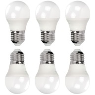 6x LED ŽIAROVKA ÚSPORA ENERGIE G45 E27 6W 480lm 6000K STUDENÁ BIELA 6x LED ŽIAROVKA ÚSPORA ENERGIE G45 E27 6W 480lm 6000K STUDENÁ BIELA