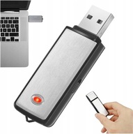 Špionážny hlasový záznamník odpočúvajúci 8GB USB kľúč Špionážny hlasový záznamník odpočúvajúci 8GB USB kľúč