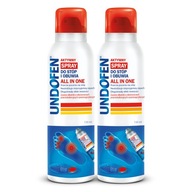 UNDOFEN Sprej na nohy VŠETKO V JEDNOM 150 ml x2 UNDOFEN Sprej na nohy VŠETKO V JEDNOM 150 ml x2