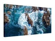 Obraz Búrlivý oceán 100x50 cm