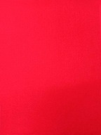 Dekoratívna akrylová plsť 30x40 červená farba A24