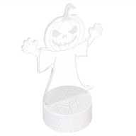 Vizuálne halloweenske tekvicové LED svetlá