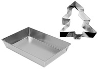 JAZDIČKA + FORMA NA VIANOČNÝ STROMČEK UNIVERZÁLNY PODANÍK 36 x 24,5 x 6 cm JAZDIČKA + FORMA NA VIANOČNÝ STROMČEK UNIVERZÁLNY PODANÍK 36 x 24,5 x 6 cm